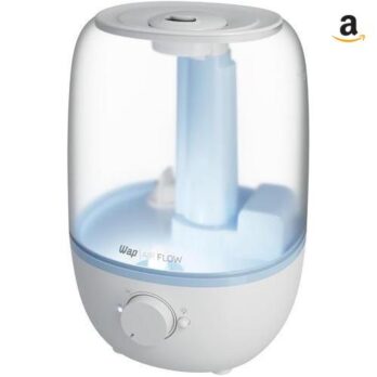 WAP Umidificador de Ar AIR FLOW U2 com Luminária e Difusor de Aromas, 2,3 Litros, Autonomia de até 23 horas, 25W Bivolt