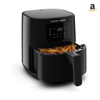 Philips Walita RI9252/91 Série 3000 – Fritadeira Airfryer Digital, 4.1L de capacidade, 127V, 1400W, Preta
