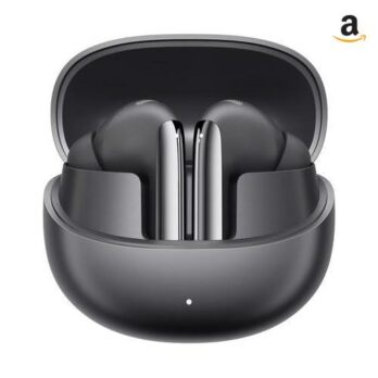 Fones de Ouvido QCY MeloBuds Pro, Fone Bluetooth com Cancelamento de Ruído Ativo, Certificação Hi-Res, 34 Horas De Reprodução, Preto (Preto)